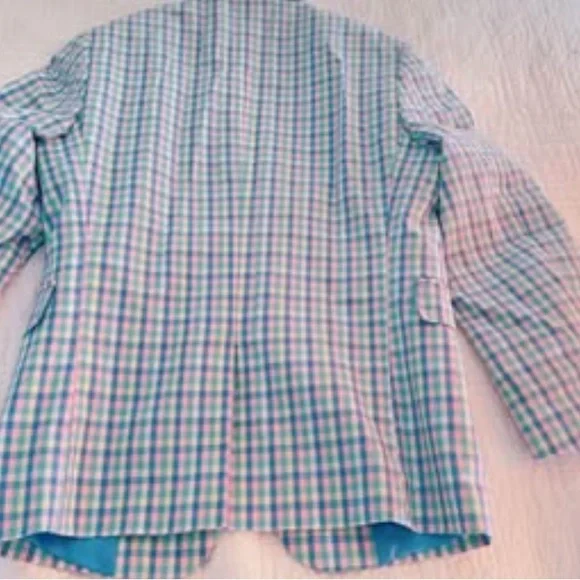 Blazer Multicolor Checkered Blazer